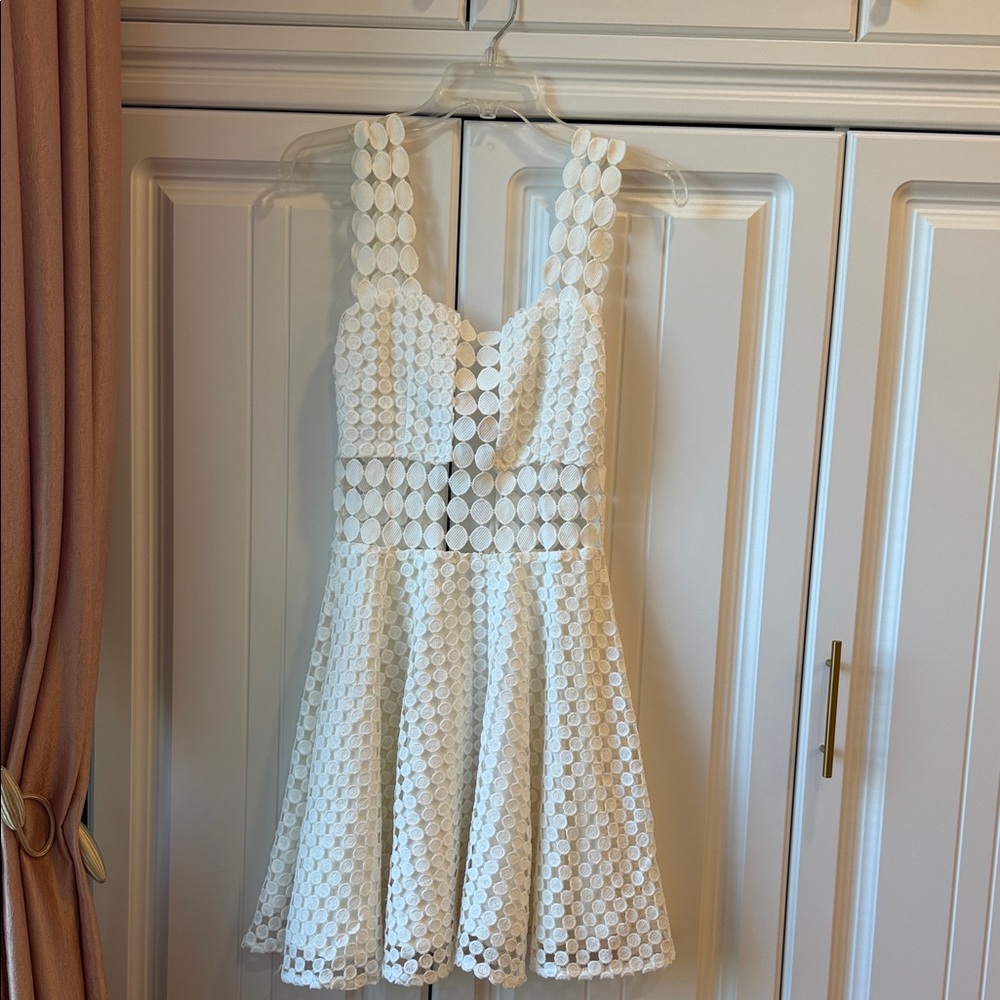 Charming White Kids Dress